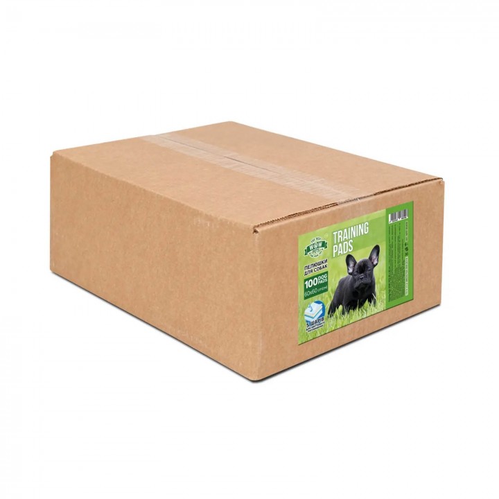 Пелюшки для собак WOW PETS, 60х60см (100шт/уп)